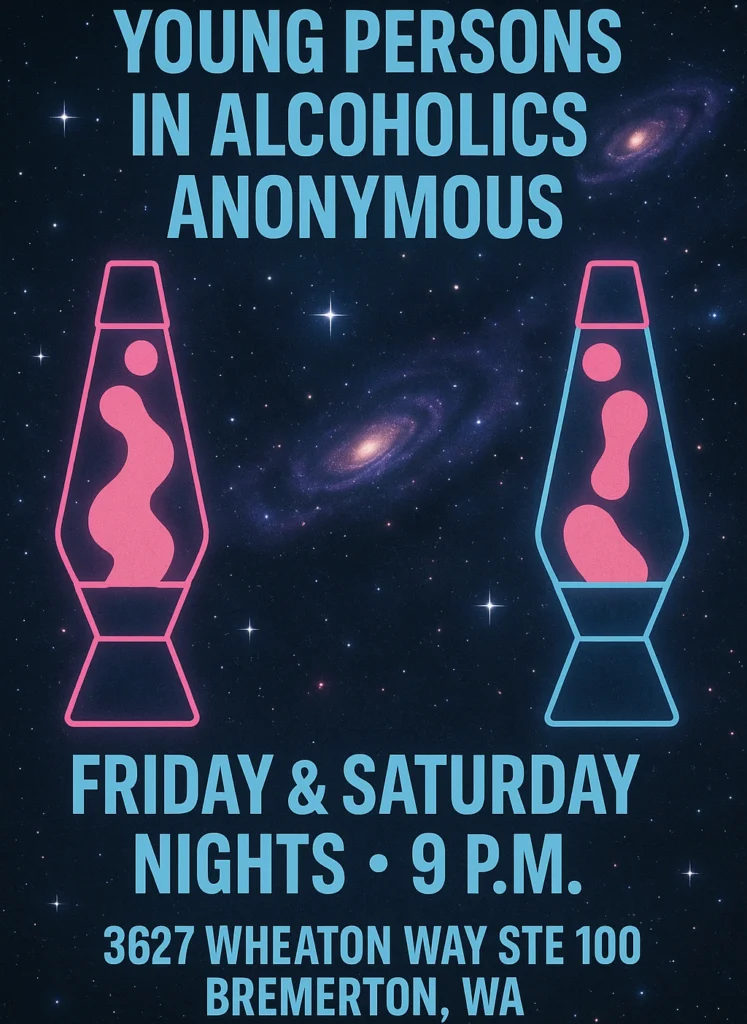 Young Persons in AA flyer